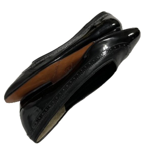 SESTO MEUCCI OLE Black Patent Leather Flats 5.5M - Picture 15 of 16